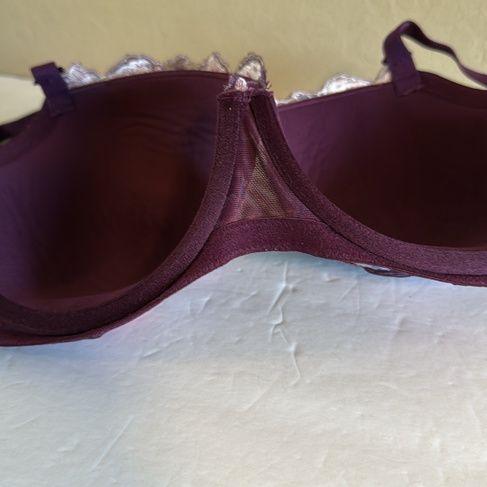 Victoria Secret Women’s Floral embroidered Dream Angels Lined Demi Bra - Picture 11 of 13